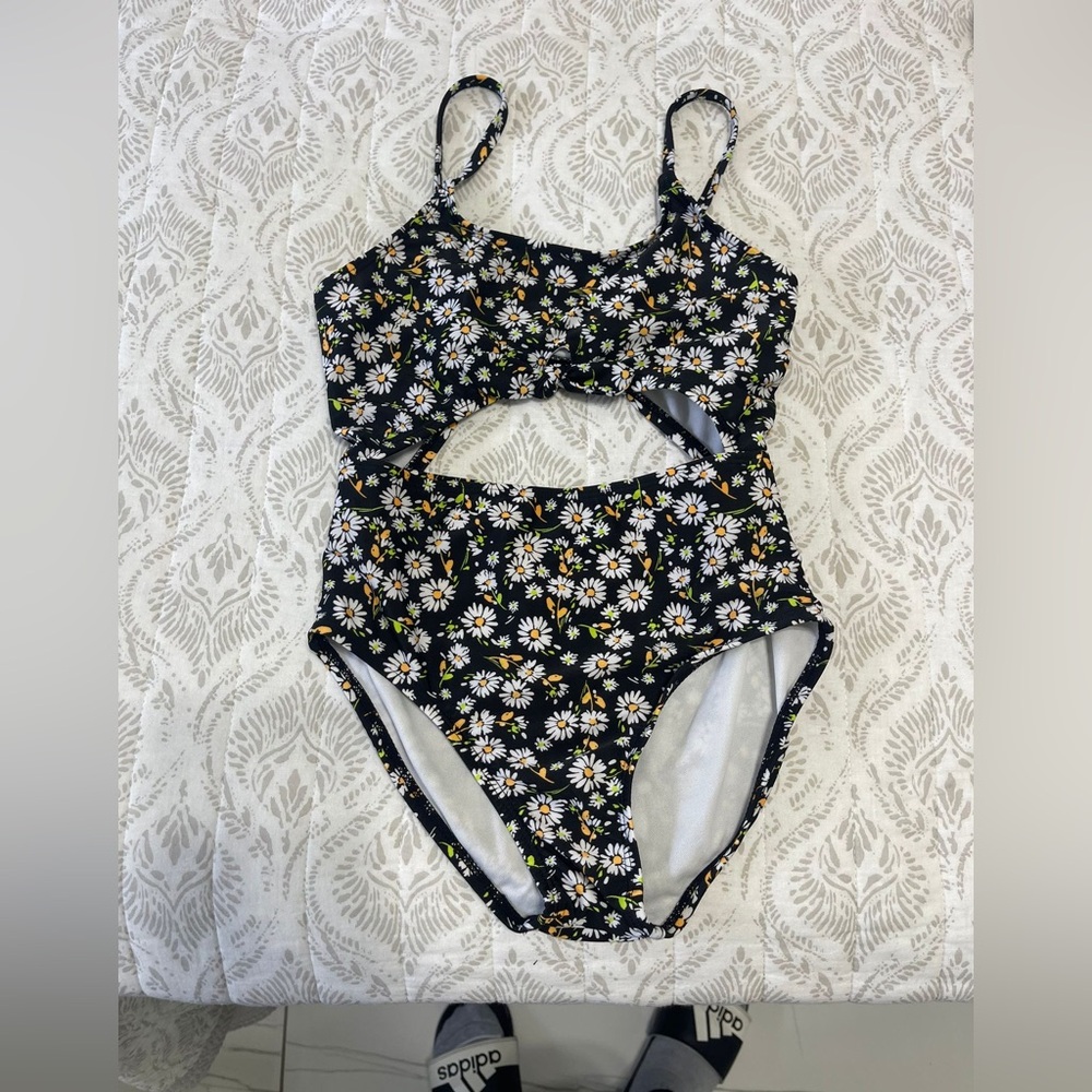 Floral Kids Swimwear Art Class